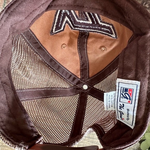 Virginia Tech Hokies Khaki Adjustable Baseball Hat Strap-The Game - Picture 7 of 7